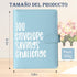 100 Envelope Challenge Binder, A5 Money Saving Budget Binder with Cash Envelopes, 52 Weeks Money Saving Challenge Binder for Budgeting & Challengi...