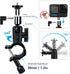 Super Clamp Camera Mount with 1/4" Screw Bike/Bicycle/Motorcycle Handlebars Mount Compatible with DSLR Camera/Gopro/LED Lights/Ronin-M/Ronin MX/Fr...
