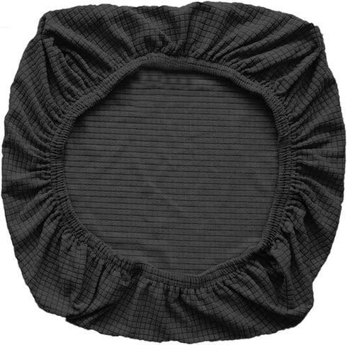 Yikko Office Chair Covers, Elastic Stretch Computer Chair Seat Slipcovers Super Fit Anti-dust Desk Seat Cover Spandex Removable Washable Kitchen C...