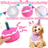 DoreenBow 5 Pack Dog Birthday Toys for Small Dogs Birthday Cake Squeaky Dog Toy Chew Toys Puppy Teething Toys Plush Birthday Box Gift for Dogs...