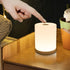 Mini Night Light, Soft Dim Lamp, Small Cordless Touch Night Light Dimmable Portable Rechargeable Battery Operated, Wireless Bedside Table Lamps fo...