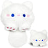 White Cat Stuffed Animals, Kawaii Cat Plushies for Girls and Boys, Soft Cats Mini Plush Toy Key Chains, Fun Cuddly Plush Toys for Kids, Stuffed An...