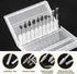 Tungsten Carbide Burr Set, 1/8" Shank 10PC Double Cut Die Grinder Rotary Tool Cutting Burrs Set for Metal and Wood Working Carving, Engraving, Pol...