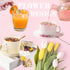 16 Pieces Tea Spoon Coffee Teaspoon Set, PBIEHSR Stainless Steel Flower Spoons for Stirring Drink Mixing Milkshake Jam...