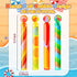 SCIONE 36 Pack Mini Bubble Wands, Beach Ball Bubbles Party Favors for Kids, Goodie Bag Stuffers, Summer Bubble Wands Treasure Box Toys, Classroom ...