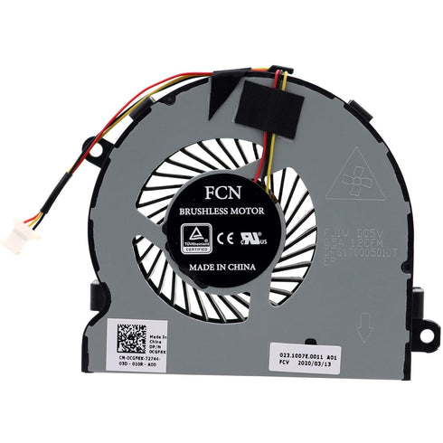 CPU Cooling Fan CGF6X 3RRG4 03RRG4 for Dell Inspiron 15 5547 5548 5545 5543 5542 5557 3467 3565 3567 3568 3576 5445 5447 5448...