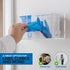 Stock Your Home Acrylic Single Gloves Dispenser, Tissue Box Shelf, Glove Holder Wall Mount, for Kitchen, Cleaning Closet, Lab, Exam, Office...