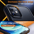 for iPhone 12 Phone Case, Shockproof for iPhone 12 Pro Case, Military Grade Drop Protection, Protective Hard Back Slim Translucent Case for iPhone...