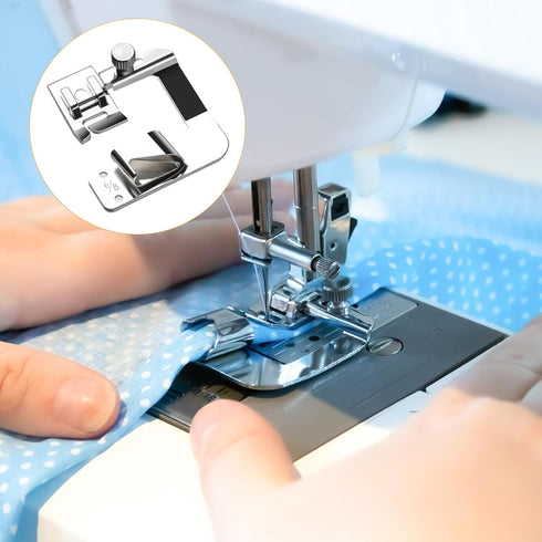 ANYQOO 3 Sizes Rolled Hem Pressure Foot Sewing Machine Presser Foot Hemmer Foot Set (1/2 Inch, 3/4 Inch, 1 Inch) for Singer, Brother, Janome and O...