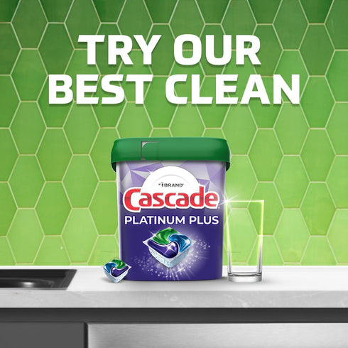 Cascade Complete ActionPacs, Dishwasher Detergent Pods, Fresh, 27 Count...