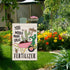 You Would Make Great Fertilizer Cute Garden Flag, 12 x 18 Inch Double Sided Holiday Outdoor Farmhouse Lawn Decor Flag, Dinosaur Skeleton Yard Flag...
