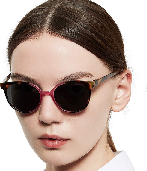 OCCI CHIARI Reader Sunglasses Women UV Protection Outdoor Reader Glasses 0.5 0.75 1.0 1.25 1.5 1.75 2.0 2.25 2.5 2.75 3.0 3.25 3.5 3.75 4.0 (Purpl...