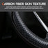 Black Steering Wheel Cover?Heavy Duty?Anti-Slip, Safety, Soft, Leather Steering Wheel Cover,Adaptable to 14.5-15 inches Steering Wheel...