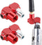 2pcs 1/4inch Air Hose Connector, 360 Degree Swivel Air Hose Connector, Industrial Swivel Air Fittings Swivel Air Hose Connector, Industrial Air Fi...
