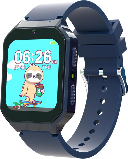 Kids Smart Watch Boys 5-7 8-10, Kids Watch with 26 Games, Kids Pedometer Watch with Learning Card Audio Book Camera Player Calculator Alarm Calend...