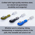 Stainless Steel Camping Cutlery and Kitchen Utensil Set - Prepper Gear and Supplies for Camping Cooking, Silverware, Sporks, Knives, Survival Gear...