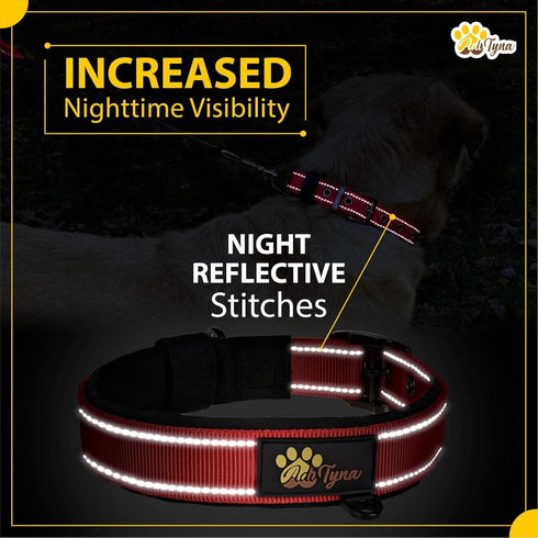 ADITYNA Ultra Comfortable Soft Neoprene Padded Dog Collar for Extra-Small Dogs...