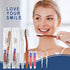 30pcs Disposable Toothbrushes with Toothpaste Floss Individually Wrapped, 2 Color Disposable Toothbrush Bulk, 10g Toothpaste, Dental Floss Pick fo...
