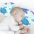 Sea Turtle Ocean Bubble Marine Turtles Muslin Burp Cloths for Baby 2 Pack 100% Cotton Baby Washcloths Bibs for Boy Girl...