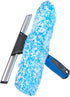 Unger Professional 2-in-1 Squeegee & Scrubber - 10” Window Cleaning Tool – Cleaning Supplies, Squeegee for Window Cleaning, Commercial & Residenti...
