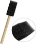 1 Inch Sponge Brushes for Painting DIY Crafts Foam Paint Brush with Wooden Handles for Staining Stencils Art Project Decoupage Acrylics Varnishes ...