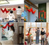 AMS 3D Chinese New Year Paper Dragon Garland Hanging Decoration New Year Party Ornaments(39 inch)...