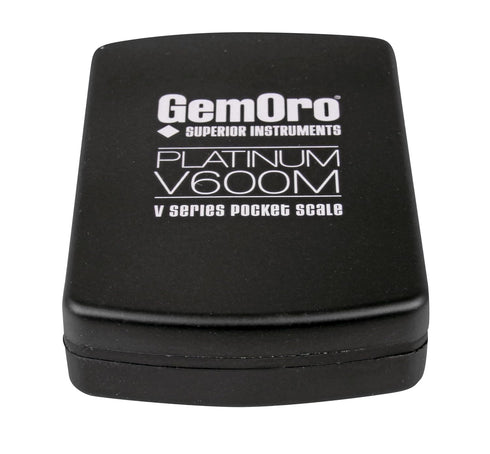 GemOro Platinum V600M | Durable Precise Jewelers Countertop Portable Mini Scale | Digital Precision Tool with Expert Professional Reading & Accura...