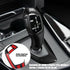 1 PC Car Gear Shift Head, ABS Carbon Fiber Pattern Shift Knob Cover Sticker, Replacement Decorative Accessories, for BMW 3 Series GT5 Series 1 Ser...