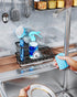 Consumest Sponge Holder for Kitchen Sink - Sink Caddy Kitchen Sink Organizer with Removable Drip Tray for Countertop Dish Soap Dispenser Brush Sto...