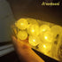 Anordsem Battery String Light for Indoor: 6.88Ft/10 LED Cotton Ball Lanterns 2 Pack - Bohemian Hanging Art Deco for Bedroom - Fairy Cozy Lighting ...