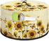 Sunflower Oval Slow Cooker Cover with Top Handle Crock Pots Cover Resistant Kitchen Appliance Cover Butterfly Slow Cooker Protection Case Slow Coo...