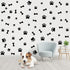 76 Pieces Dog Paw Decal Paw Print Sticker Dog Room Decor for Walls Pup Removable Vinyl Wall Sticker Decoration Animal Footprint for Nursery Bedroo...