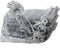 100Pcs Organza Bags Jewelry Party Wedding Favor Drawstring Pouches Gift Bags (5x7, Silver-White)...