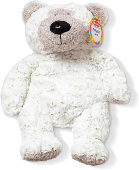 Melissa & Doug Greyson Bear Stuffed Animal...