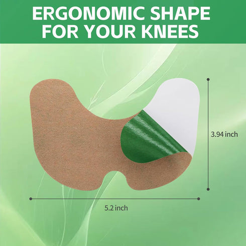 40PCS Knee Patches, Natural Knee Relief Patch, Warming Herbal Patches for Knee Ache, Long Lasting Reduction of Joint Uncomfortable...