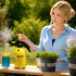Garden Pump Sprayer Portable,Hand-held Lawn Pressure Pump Sprayer Bottle with Adjustable Nozzle for Spraying Weeds/Watering/Home Cleaning/Car Wash...