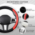 AUTOYOUTH Steering Wheel Cover Universal Fit for Car, Truck, SUV, Van, Breathable Long-Lasting Anti-Slip Microfiber Leather Car Steering Wheel Cov...