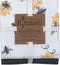 Kay Dee Designs 3-Piece Cotton Flour Sack Towel Set, 26 by 26-Inch, Queen Bee...