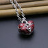 Heart Locket Pendant Necklace, Trendy Heart Shaped Box Pendant Necklace for Women Men Valentines Day Gift Jewelry Gift...