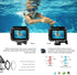 FitStill Double Lock Waterproof Housing for Go Pro Hero 2018/7/6/5 Black, Protective 45m Underwater Dive Case Shell with Bracket Accessories for G...