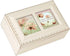 Cottage Garden Friend Takes a Long Time to Grow Matte Ivory Jewelry Music Box Plays What Friends are for...