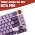 Keyboard Knob Accessories, Suitable for IK75 PRO/GMMK PRO/NT75 Upgrade Knob, Titanium Alloy, Bright and Shiny, Mechanical Keyboard Upgrade Accesso...