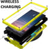 for Samsung Galaxy S24 Ultra 5G Case, Aluminum Metal Gorilla Glass Waterproof Shockproof Military Heavy Duty Sturdy Protector Cover,with Sliding C...