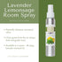 Victoria's Lavender Room Spray, All-Natural Home Atmosphere Spray, Essential Oil Concentrated Room Spray Air Freshener, Bathroom Odor Eliminator, ...
