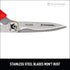 Corona Tools | ComfortGEL Floral Scissors | Stainless Steel Garden Shears for Flowers & Stems | FS 3394,Red...