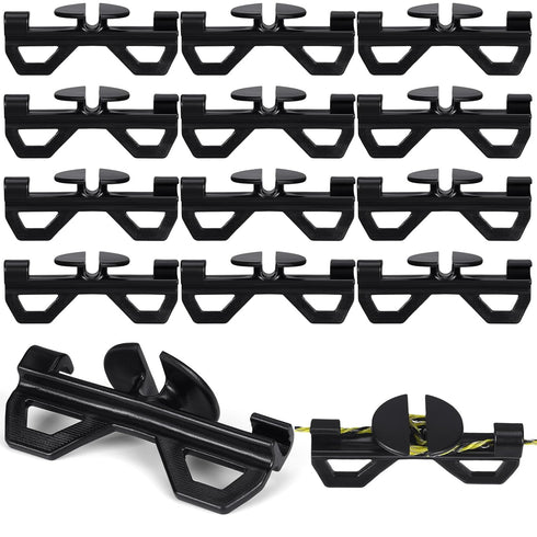12 Pcs Electric Fence Tightener Wire Tensioner, Electric Fence Poly Wire Tensioner Plastic Cord Tensioners, Portable Electric Fence Tightener for ...