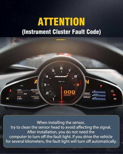 OCPTY ABS Wheel Speed Sensor Compatible for Oldsmobile, for Buick, for Saab, for Chevy for GMC 9-7x, Trailblazer EXT/Envoy XL 2002-2006, Trailblaz...