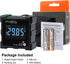 Digital Angle Finder, LEERCHUANG Angle Gauge Electronic Level Tool with 4-Sided Strong Magnet, Digital Inclinometer Angle Measuring Tool for Woodw...