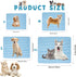Dogs Cats Pet Cooling Mat, Summer Dog Cooling Pads Summer Sleeping Kennel Mat, Cooling Mat for Dogs Non-Slip for Indoor or Outdoor, Gray L...