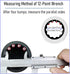 Double Box End Ratcheting Wrench 14mm x 17mm Metric 72 Teeth 12 Point Ratchet Gear Spanner Tools, Heat-Treated CR-V...